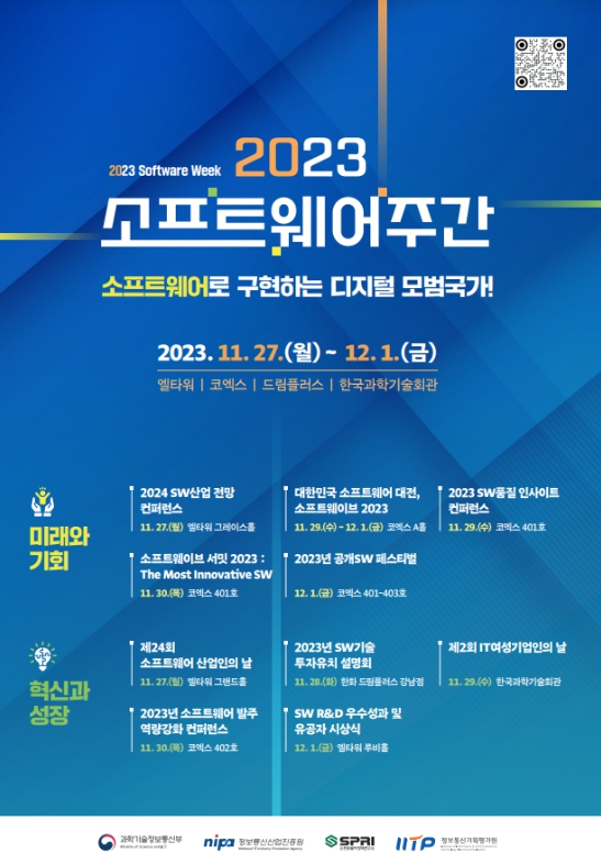 과학기술정보통신부, 2023 소프트웨어 주간 개최 기사 이미지