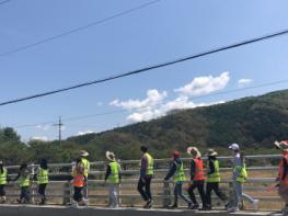 대안학교 청소년들의 특별한 도전, 150km 도보여행 진행 기사 이미지