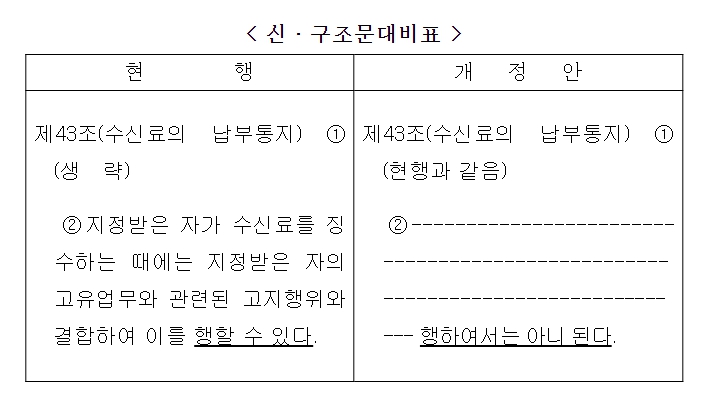 방송통신위원회, TV 수신료, 전기요금과 분리하여 국민의 권리를 보장한다 기사 이미지