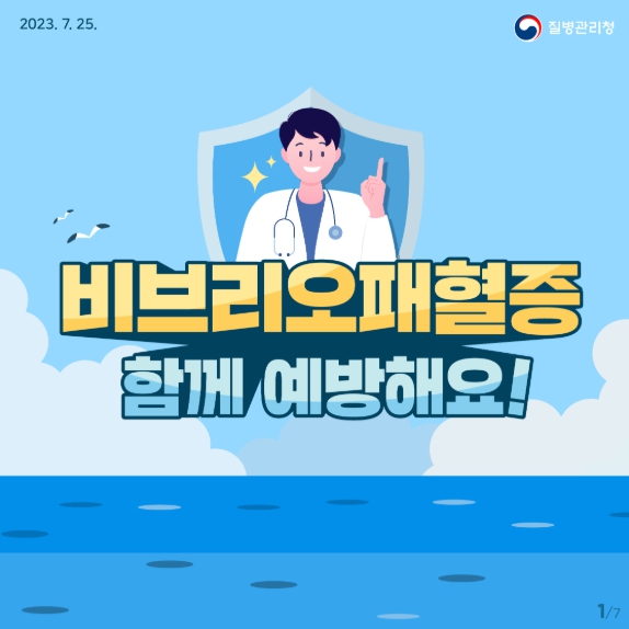 질병관리청, 올해 첫 비브리오패혈증 환자 발생 예방수칙 준수 당부 기사 이미지