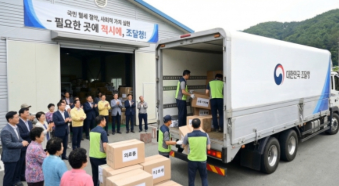 조달청, '라면 1000개로 배우는 조달청' 홍보영상 '2025 조금 특별한 AI 조달 공모전' 대상 수상 기사 이미지