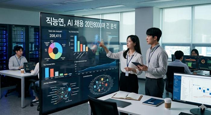 "코딩 안 배워도 AI 취업"… 직능연이 분석한 AI 채용 시장의 대반전
