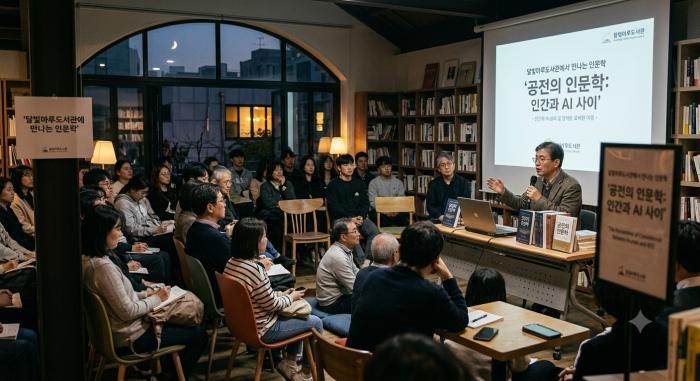 공전의 인문학 ‘인간과 AI 사이’…달빛마루도서관 인문학 강연 개최