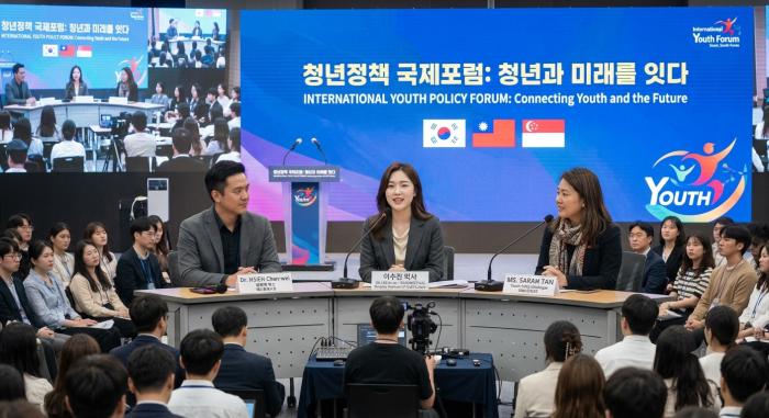 청년정책 국제포럼 개최… 한국·대만·싱가포르 전문가 한자리에