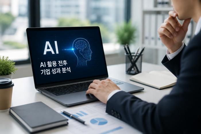 노동생산성 변화 직능연, AI 활용 전후 기업 성과 분석