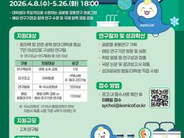 한국원자력협력재단 ‘대학생 주도 글로벌 공동연구’ 연구팀 모집 기사 이미지